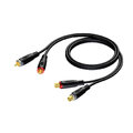 Procab REF850/1.5 2x RCA/Cinch Hun-2x RCA/Cinch Han-1.5met